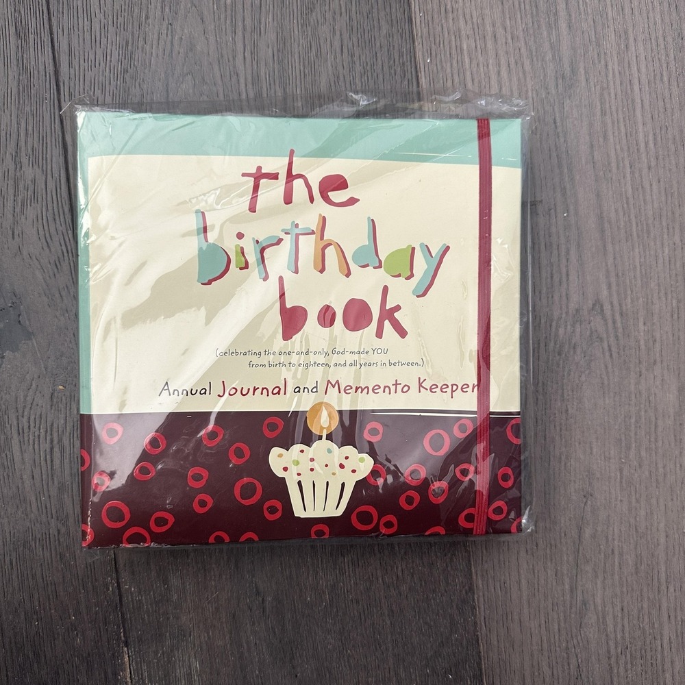The Birthday Book Blessings Unlimited Hardcover Christian Birthday Journal Book